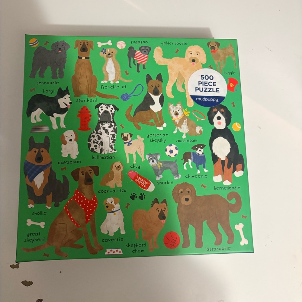 Dog Breeds Puzzle - 500 Piece